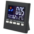 thumbnail image 3 of Higrómetro, termómetro de reloj despertador digital con control de sonido multiusos muy recomendado Jadeshay A, 3 of 8