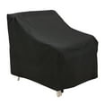 thumbnail image 5 of Modern Leisure Black Diamond Patio Lounge/Club Chair Cover, Waterproof, 35"L X 38"W X 31"H, Black, 2 Pack, 5 of 12