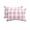 Pink, variant on Pack of 2 Outdoor Lumbar Pillow Covers 12x20 Inch, Green White Buffalo Check Waterproof Throw Pillow Covers Set, Farmhouse Plaid Modern Geometric Decorative Cushion Cases for Patio Porch Car