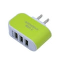 thumbnail image 2 of 3 USB Ports Home Travel Wall Plug-in AC Charger Adapter for Mobile Phone Tablet, 2 of 8