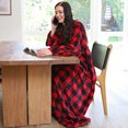 thumbnail image 5 of Catalonia Wearable TV Blanket with Sleeves Arms Micro Plush Fleece Wrap Throw Robe 73 x 51”, 5 of 7