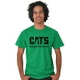 thumbnail image 5 of Cats Because People Suck Funny Cool Men's Graphic T Shirt Tees Brisco Brands M, 5 of 6