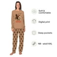 thumbnail image 2 of Cowboy Christmas Family Pajamas With Plus Size, Soft And Comfortable, Size NB - Men 6XL, 2 of 7