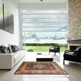 thumbnail image 7 of Ahgly Company Machine Washable Indoor Square Traditional Light Copper Gold Area Rugs, 4' Square, 7 of 7
