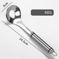 thumbnail image 2 of Meatball Maker Mold Stainless Steel Non Stick Spoon Meatball Squeezing Tool with Long Handle Kitchen Cooking Accessories, 2 of 6