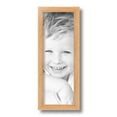 thumbnail image 2 of ArtToFrames 5" x 14" Red Oak Wood Picture Frame, 5x14 inch Brown Wood Poster Frame (WOM-4878), 2 of 7