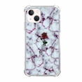 thumbnail image 1 of Marble Flower Case for iPhone 14,Aesthetic Art Design Pattern Soft TPU Bumper Case Cover, 1 of 5