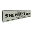 thumbnail image 3 of Cabin Relax & Enjoy Novelty Decor, Metal Wall Sign - 4x18 Inches, 3 of 4