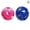 Blue+Pink, variant on Pets First Large Size Cat Ball with Bell Toy for Cats Kittens and Other Ani L3H8