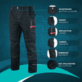 thumbnail image 5 of Mens Multiple Pockets Cargo Combat Tactical Work Trouser Casual Working Pants Trousers Jeans, 5 of 6