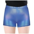 thumbnail image 4 of alcepopk Girls Crossover Butterfly Shorts Flowy Athletic with Pockets Cheer Dance Running for Kids(Dark Blue,11-12 Y), 4 of 7