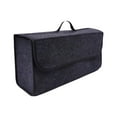 thumbnail image 1 of Gray Large (A)Car Trunk Felt Storage Bag Car Storage Bag Foldable Storage Box Sundries Organizing Box, 1 of 1
