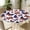 A-flag Butterfly, variant on Elastic Tablecloth for Round Tables, Waterproof Tablecover for Up to 36"-65" Round Table, Dining Tablecover for Indoor and Outdoor, Holiday