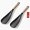11.4'' Black 2-Pack, variant on VOVOLY Cooking Spoon for Nonstick Cookingwares, Silicone Spoon Spoon for Mixing, Scoop, and Scrape, Black (13.4'' 11.4" Black 2-Pack)