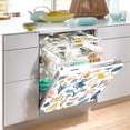 thumbnail image 2 of Yayeee Magnetic Dishwasher Cover for The Front Decoration Home Kitchen Machine Sticker Protector, Tropical Jungle Vibes, 2 of 6