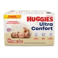 thumbnail image 1 of Pañales Huggies UltraConfort etapa 1 recién nacido unisex 44 piezas, 1 of 6