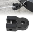 thumbnail image 4 of Winch Shackle Mount, Flat Towing Hook Mount 30000Lbs Loading Iron Pin Rubber Guard Universal For ATV Pickup Soft Shackle, 4 of 8