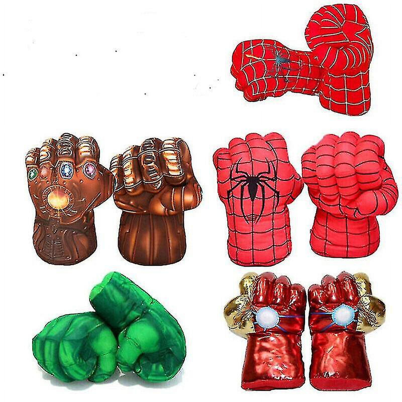 Gants Super-Héros Hulk Mains Spiderman Ironman Gants de Boxe