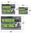 thumbnail image 3 of Window Tinting Vinyl Decal 5 Pack of 12 Inch x 16 Inch Weatherproof Heavy-Duty Adhesive Backing | Professional Installations, Clear Messaging, Durable Material | Made in USA, 3 of 6