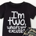 thumbnail image 4 of KPOPLK Toddler Baby Boy Summer Clothes 6 9 12 18 Months 2t 3t 4t Short Sleeve T-Shirt Elastic Waist Shorts Set 2 Piece Outfit Size 2-3 Years,Grey, 4 of 4