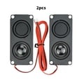 thumbnail image 3 of Moyic 2 uds unidad de altavoz sistemas de accesorios transparentes ordenador pasivo profesional Control de volumen negro altavoz de cine en Electrónica miscelánea, 3 of 6