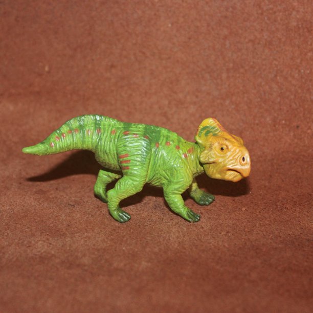Simulation Wild Animal Dinosaur Model Jurassic Protoceratops Leptoceratops Fairy Garden Miniatures Action Figures Figurine ToysLeptoceratops He Qiyong unisex