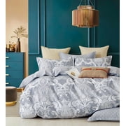 Swanson Beddings Elegant Paisley 3-Piece Luxury 100% Cotton Bedding Set: Duvet Cover and Two Pillowcases (California King) (Comforter is NOT included)