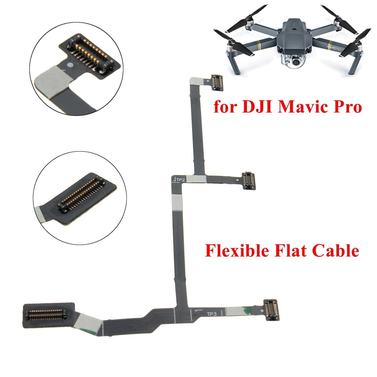 For DJI Mavic Pro Drone Flexible Gimbal Flat PCB Ribbon Flex Cable Accessories