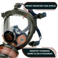 ST100X Full Face Survival Respirator Gas Mask with Organic Vapor and