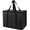 small Black, variant on USIONE XXX-Large Pizza Warmer Thermal Delivery Bag, 23"×14"×15" Hot Cold Insulated Grocery Carrier for Doordash Catering Party, Red