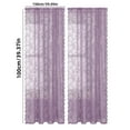 thumbnail image 2 of LLDYYDS Elegant French Lace Window Panel Sheer Drape for Classic Interior Design with Semi Transparent Filtered Light Control, 2 of 7