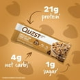 thumbnail image 5 of Quest Protein Bar, Chocolate Chip Cookie Dough, 21g Protein, Gluten Free, 12 Count, 5 of 10