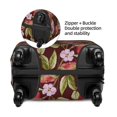 thumbnail image 4 of Balery Luggage Cover Leaf And Fruit Print Suitcase Covers for Luggage Elastic Washable Suitcase Protector Fits 18-32 Inch Luggage-Medium, 4 of 9
