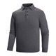 thumbnail image 2 of pstuiky camisa de manga larga para hombre, Suéter informal de moda para hombre, con botones, solapa y elasticidad, capa base de punto, manga larga top de hombre xl, 2 of 6