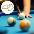 thumbnail image 2 of KONTONTY Khaki Composite Material Shape Billiard Ball Rack for Home Use Durable and Stylish Storage Solution, 2 of 8