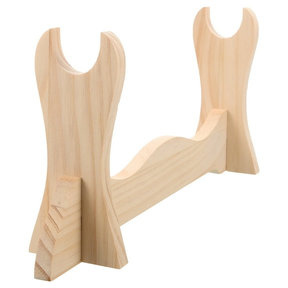 GETAJGHSD 1Pcs Wooden Sword Holder Stand Simple Design For Collectible Showcase In Living Room