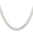 thumbnail image 2 of Primal Silver Sterling Silver 6mm Curb Chain, 2 of 4