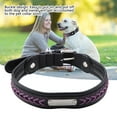 thumbnail image 3 of Collar de perro grabado, Collar de perro personalizado de cuero artificial Collar de perro personalizado Collar de perro mediano Elaborado por expertos, 3 of 8