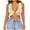 Multicolor, variant on Spring Tops for Women Women's Fashion Classic Cropped Top V-neck Sleeveless Silver Ring Cropped Top Back Support Sleeveless Tunic Back Support Women Beat Selling Womens Clothes Womens Bar Tops for Sh
