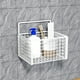 thumbnail image 1 of Xihbxyly Cesta de Pared Metálica, Solución de Almacenamiento Multifuncional, Diseño de Estructura de Hierro, Organizador de Cocina Que Ahorra Espacio, Soporte para Artículos de Tocador de Baño, Fácil, 1 of 6