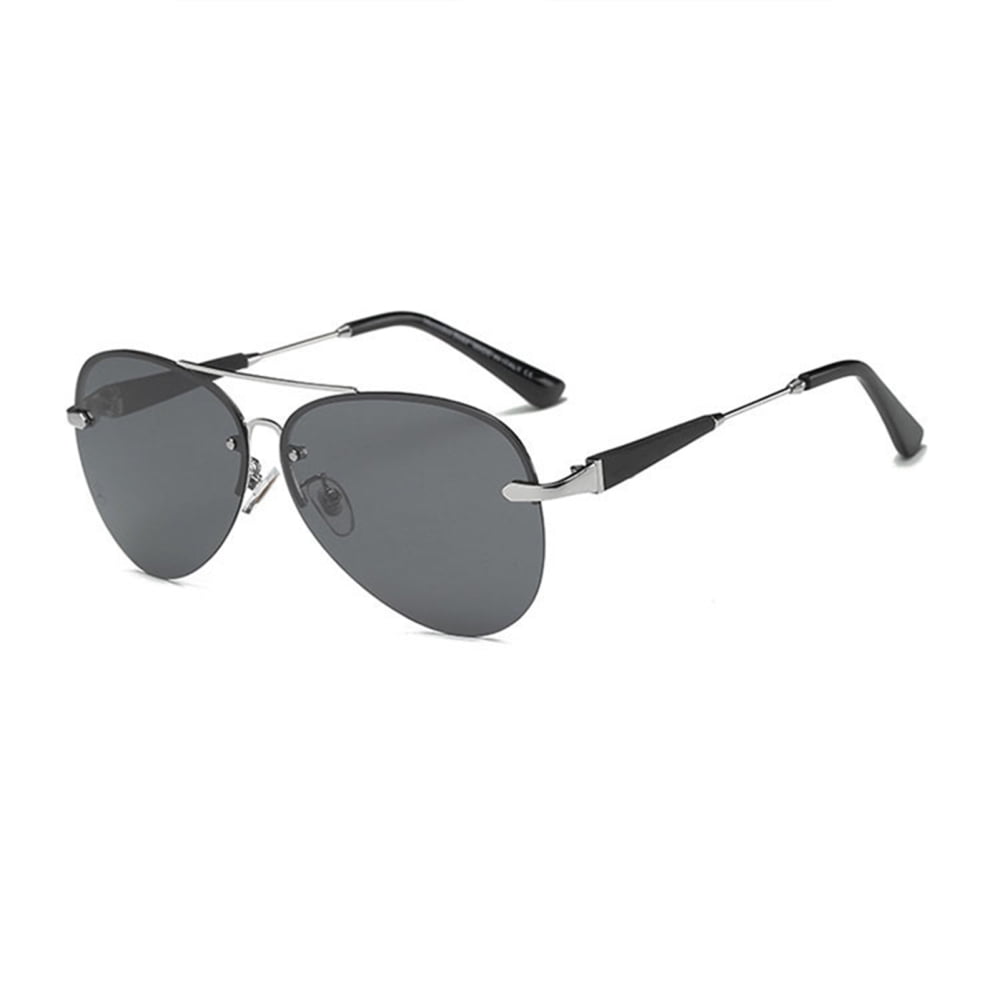 Classic Aviator Polarized Sunglasses Lightweight Fashion Frameless Sun