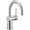 Chrome, variant on Moen 6221 Cia 1.2 GPM Single Hole Bathroom Faucet - Gold