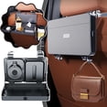 thumbnail image 4 of Car Back Seat Tray Table, Foldable & Stable Backseat Food and Work Desk for Rear Passengers, 4 of 8