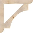 thumbnail image 3 of Ekena Millwork 5 1/2"W x 48"D x 48"H Westlake Slat Smooth Bracket, Douglas Fir, 3 of 4
