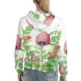 thumbnail image 7 of Uemuo Amanita Fly Agaric Pattern Women's Hoodie with Eye-catching Drawstrings- Casual Pullover Hoodie with Kangaroo Pocket, Stylish Hooded Sweatshirt-X-Large, 7 of 7