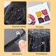 thumbnail image 5 of Qarigey Broche de alfiler de seguridad de alta resistencia, accesorios de ropa ligeros a prueba de herrumbre, alfiler impermeable para Accesorios de disfraces BZ916, 5 of 6