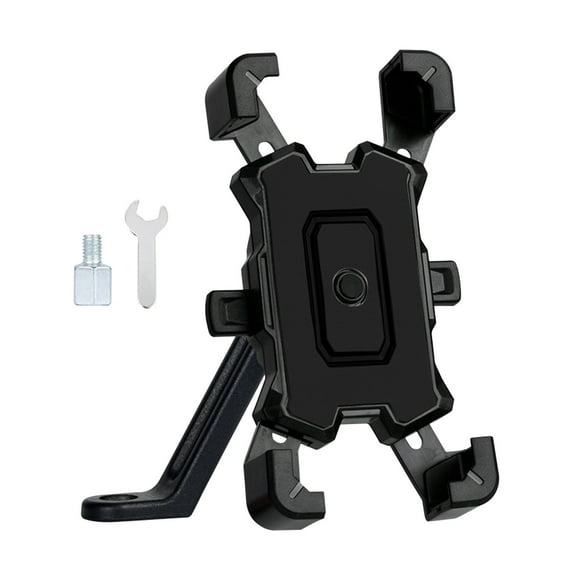 Soporte para teléfono móvil a prueba de golpes, soporte para manillar de bicicleta Sesolution, rotación de 360 grados, diseño impermeable, para ciclismo, aventuras, navegación GPS,