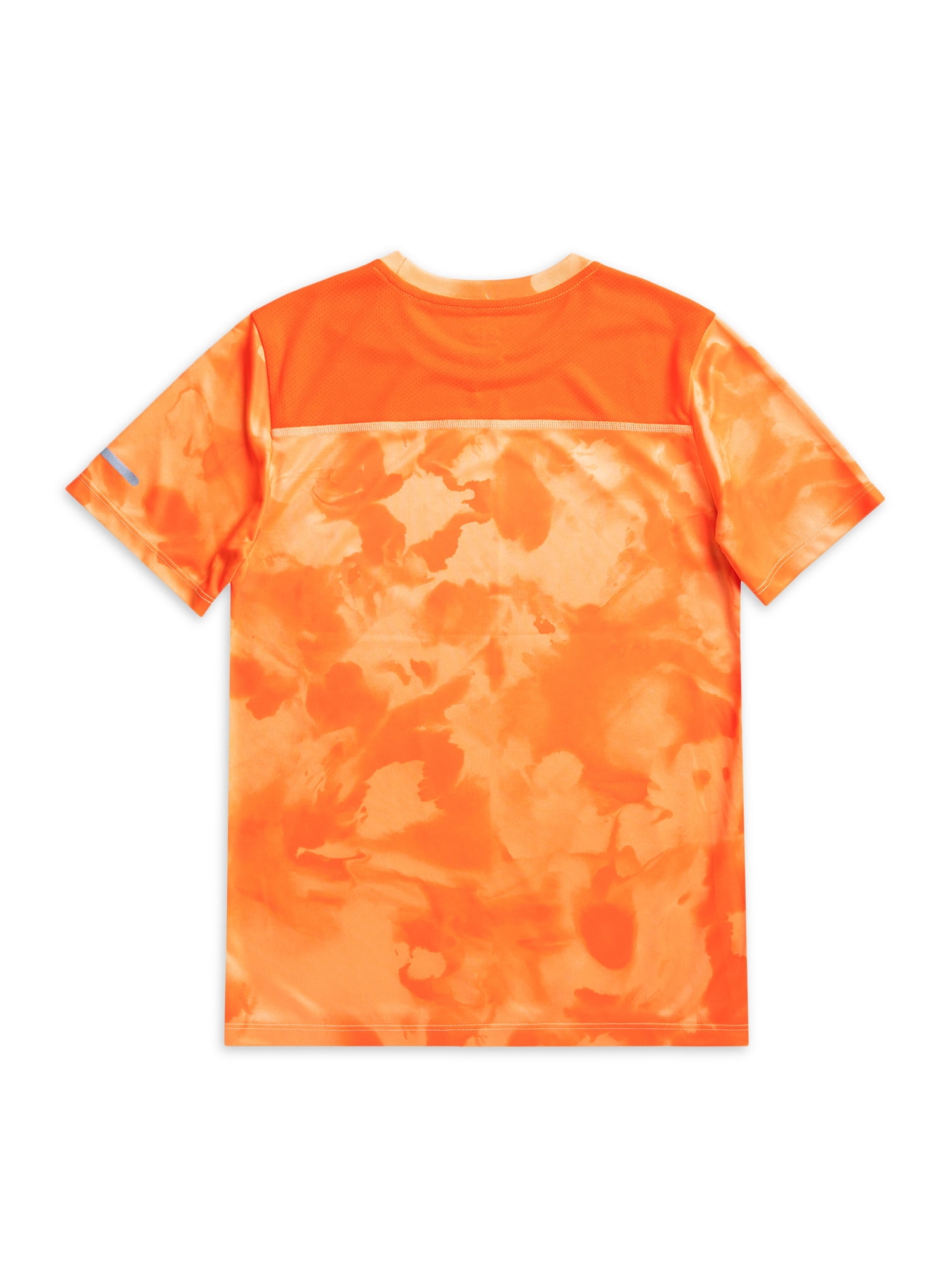 Athletic Works Boys Active Solid and Print Short Sleeve T-Shirts, 3-Pack, Sizes 4-18 & Husky