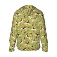 thumbnail image 2 of Goofa Running Beagle Printed Women's UPF 50+ Sun Protection Hoodie Jacket Lightweight Long Sleeve Sun Shirt for Women with Pocket Hiking Outdoor-X-Large, 2 of 9