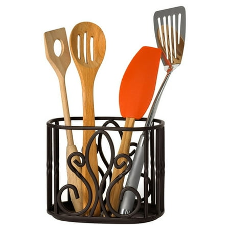 Spectrum Diversified Patrice Utensil Holder in Bronze